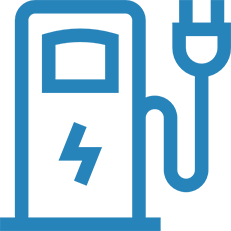 Borne de recharge pour voitures électriques | Residence Veliero